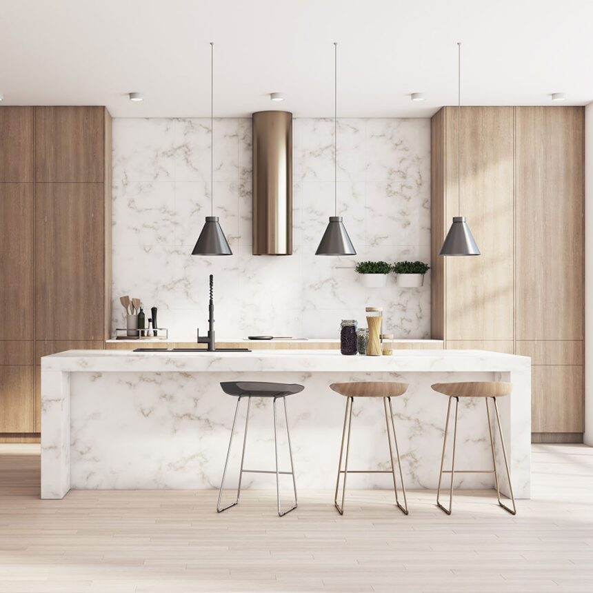 Bespoke designer kitchen renovation Perth