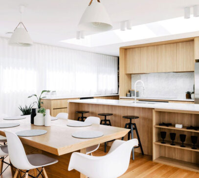 Bespoke Perth kitchen renovation with luxury wooden cabinetry