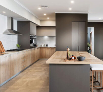 Modern custom kitchen renovation in Perth