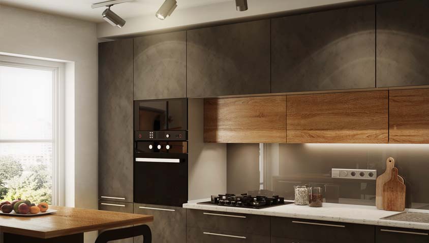 Modern luxury kitchen after a kitchen renovation